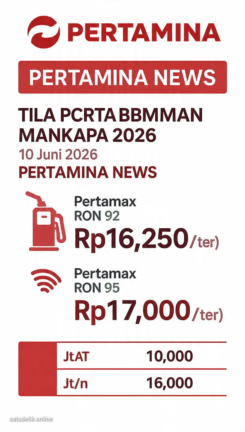 Naik!! Harga BBM Non-Subsidi, Berlaku 10 Juni 2026